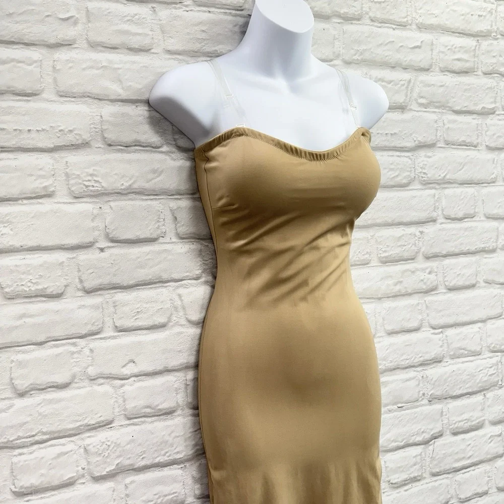 Assets by Sara Blakely Spanx L Shapewear Slip Dress Invisible Convertible Straps